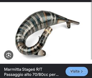  marmitta moto stage6 70 80 leggere descrizione 