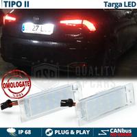 Placchette LED Luci Targa FIAT TIPO 2 CANbus 6500K