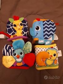 6 cubi di stoffa morbidi