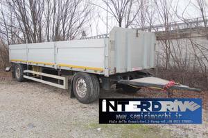 rimorchio cassone sponde aperto zorzi 2 assi usato