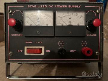 Alimentatore stabilizzato corrente continua