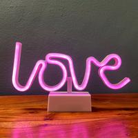 Lampada al Neon con scritta Love