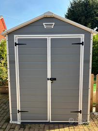 Casetta da giardino in resina