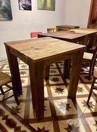 Tavolo in legno massello 6 disponibili