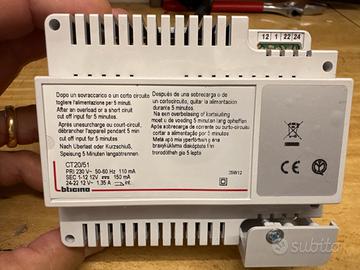 Bticino alimentatore citofonico
