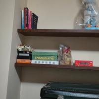 2 mensole color noce