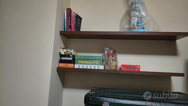 2 mensole color noce