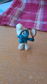 puffo tennista vintage 