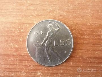 Moneta 50 Lire 1955 Vulcano – Per Collezionisti
