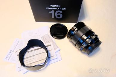FUJIFILM FUJI FUJINON XF 16mm f/1.4 R WR 16 1.4