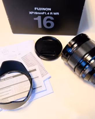FUJIFILM FUJI FUJINON XF 16mm f/1.4 R WR 16 1.4