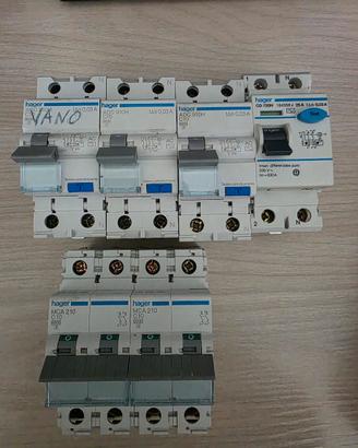 Hager Salvavita Magnetotermici