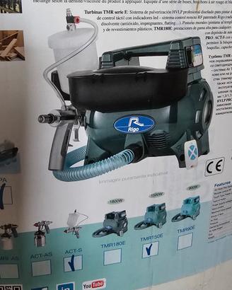 verniciatura a spruzzo Rigo Multirigo TMR 150E +