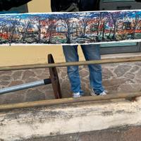 Olio su tela vintage