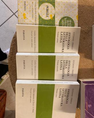Libri antologia della letteratura latina