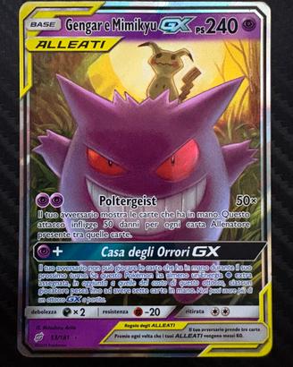 Pokémon Gengar e Mimikyu 53/181 Gioco di Squadra