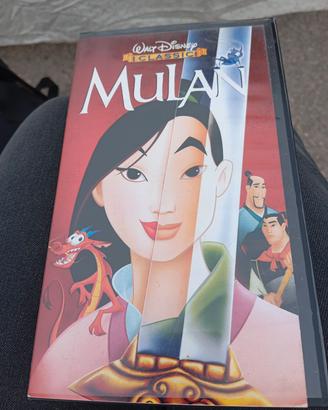Vhs Mulan Disney 