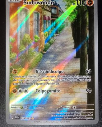 Sudowoodo 219/193 ITA Evoluzioni a Paldea