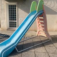 Maxi scivolo con acqua