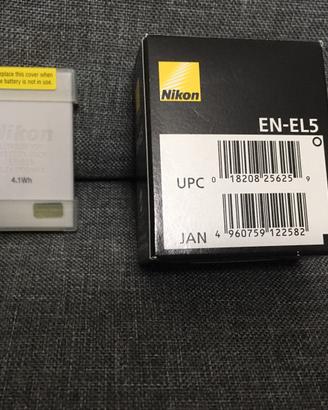 nikon EN-EL5 batteria nikon MH-61 caricabatterie