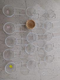 Nidi in Metallo 8 Cm nuovi