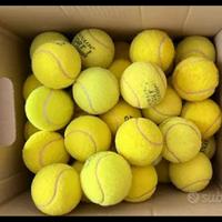 24 palline tennis usate 