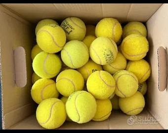 24 palline tennis usate 