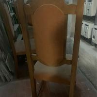 Sedie in legno e velluto n.3