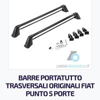 barre portatutto 