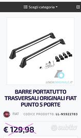 barre portatutto 