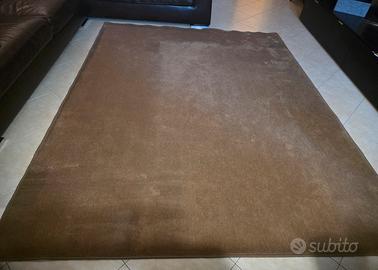 Tappeto Coren marrone chiaro 200 x 250 cm