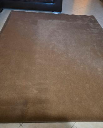 Tappeto Coren marrone chiaro 200 x 250 cm