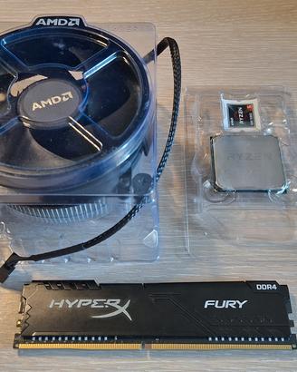 Ryzen 3 3200g + RAM + dissipatore