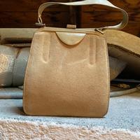 Borsa in camoscio vintage anni 50