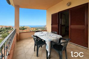 Grazioso appartamento con veranda e splendida vist
