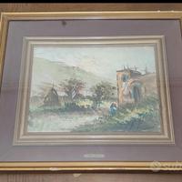 Quadro Olio, Aldo Pironti – Paesaggio d'Autore