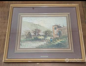 Quadro Olio, Aldo Pironti – Paesaggio d'Autore