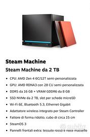 Steam Machine 2TB NUOVO
