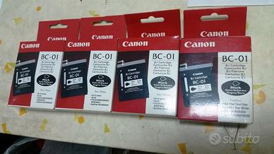 N.7 Cartucce stampante Canon e HP nuove mai usate