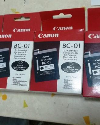 N.7 Cartucce stampante Canon e HP nuove mai usate