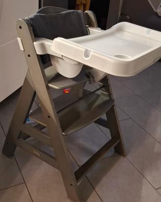 seggiolone in legno Hauck
