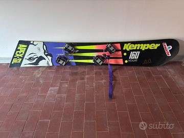 Tavola showboard asimmetrica scarpone rigido