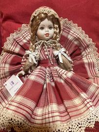 Bambola Porcellana Capodimonte Ciarapica 35cm