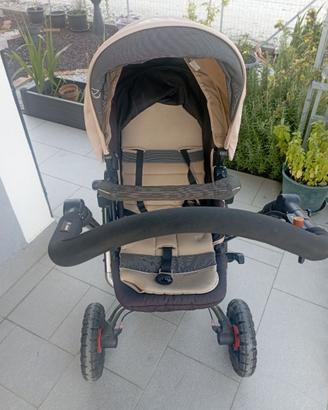 Duo(ovetto/navicella) passeggino Jane cross