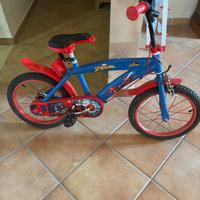 Bici spider man