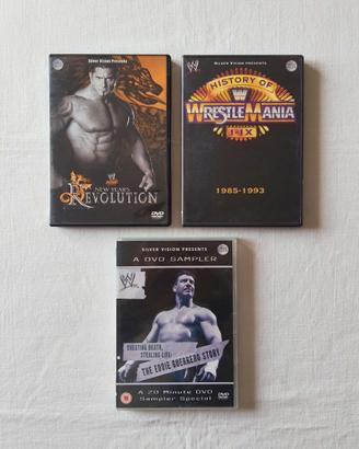 WWE set 3 DVD Silver Vision, per collezionisti