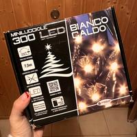 300 luci led bianco caldo albero di natale