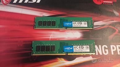 RAM Crucial 8GB x 2 DDR4