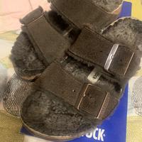 Birkenstock arizona fur