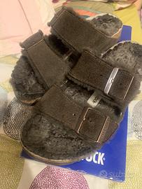 Birkenstock arizona fur